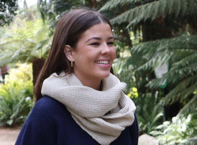 Infinity Scarf Pure Merino Wool - Main Image