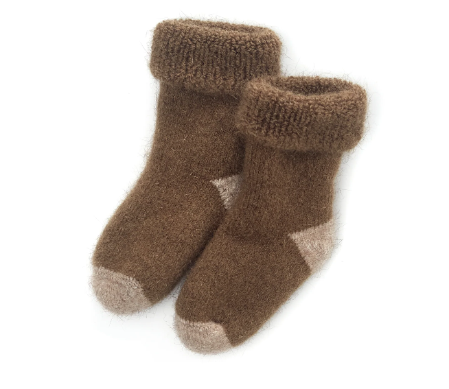 Possum Merino Baby Socks