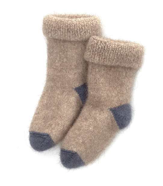 Possum Merino Baby Socks