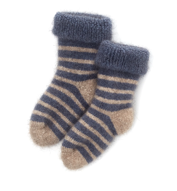 Possum Merino Baby Socks