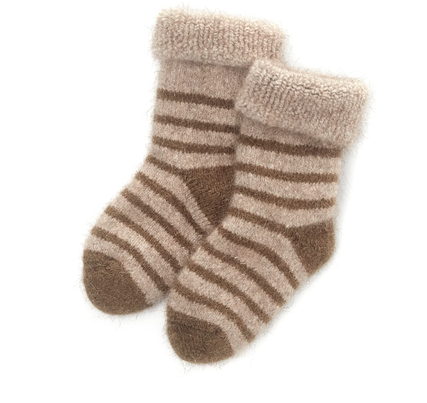 Possum Merino Baby Socks